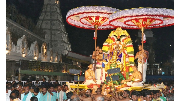 TTD Additional EO Review on Brahmotsavas and Garudaseva arrangements in Tirumala