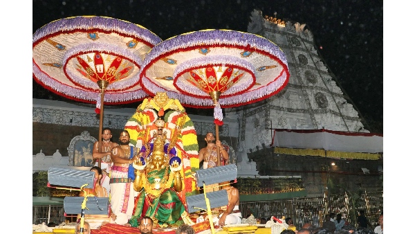 TTD Additional EO Review on Brahmotsavas and Garudaseva arrangements in Tirumala