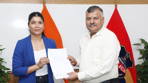 Female boxer Nikhat Zareen reported as DSP Female boxer Nikhat Zareen reported as DSP