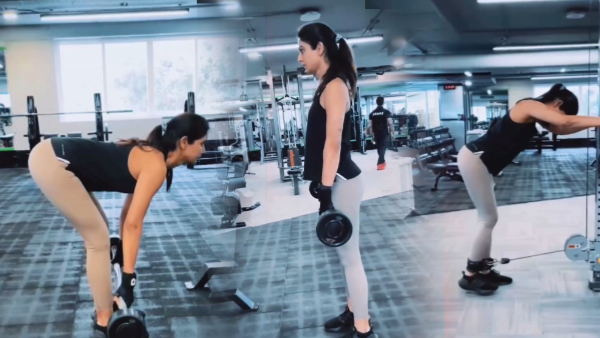 allu arjun wife sneha reddy gym video viral