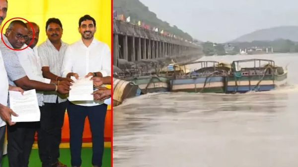 ycp counter to tdp on Boats hit the Prakasam barrage controversy ycp counter to tdp on Boats hit the Prakasam barrage controversy