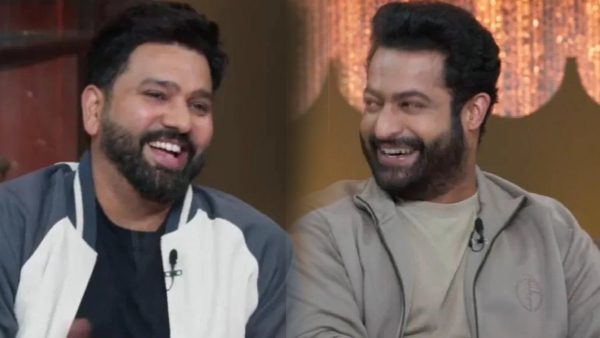 NTR and Rohit Sharma appeared on the same stage
