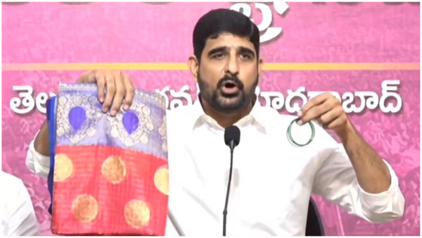 BRS MLA Padi Kaushik Reddy lashes out at Own Party MLA s who joined in Congress