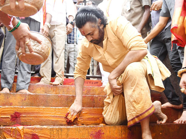 Pawan Kalyan warned leaders to leave if they touch Srivari s property