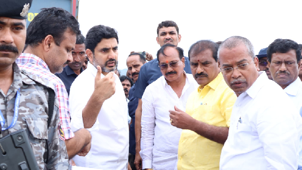 Minister Nimmala said that Budameru Gandlu was buried after six days of hard work