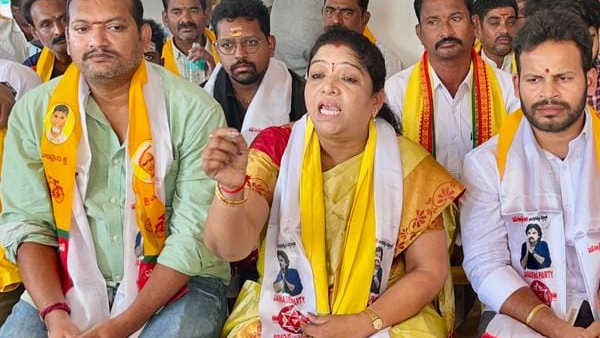 andhra pradesh minister gummadi sandhyarani took a loan from the government to buy a car