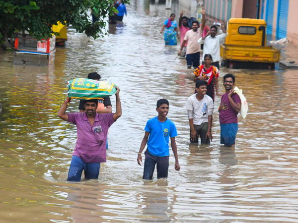 The weather department has predicted heavy rains in AP for the next two days