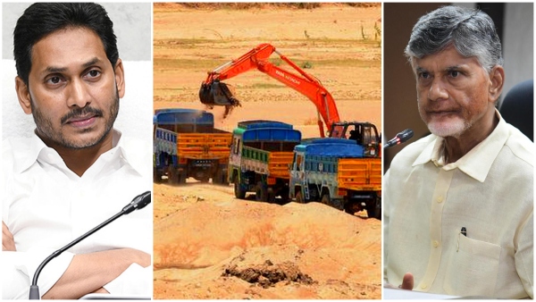 Leaders illegally moving sand from Kadapa district to other districts