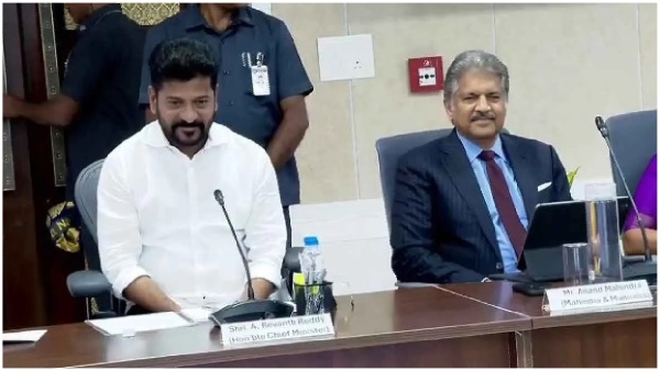Rs 100 crores for Skill University Anand Mahindra praises CM Revanth Reddy
