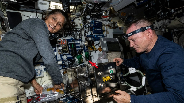 US presidential elections 2024 Sunita Williams and Butch Willmore to cast vote from the ISS