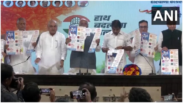 Mallikarjun Kharge releases Congress guarantees for Haryana Assembly elections 2024