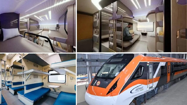 Railway Minister Ashwini Vaishnaw conducts an inspection of Vande Sleeper Coach in Bengaluru Railway Minister Ashwini Vaishnaw conducts an inspection of Vande Sleeper Coach in Bengaluru