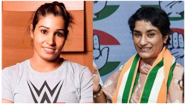 Wrestlers Vinesh Phogat and Kavita Dalal are competing from Julana Wrestlers Vinesh Phogat and Kavita Dalal are competing from Julana
