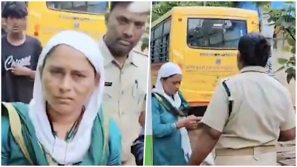 ap government removed woman vro from duties for slapped Vijayawada flood victim