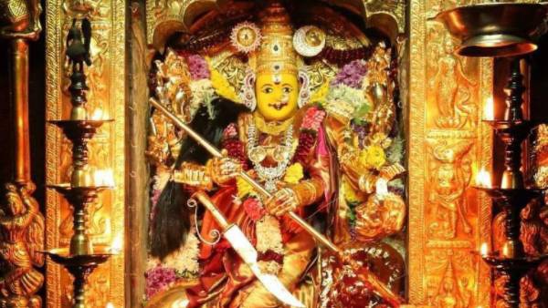 Vijayawada Kanakadurgamma temple is getting ready for the sharannavaratra