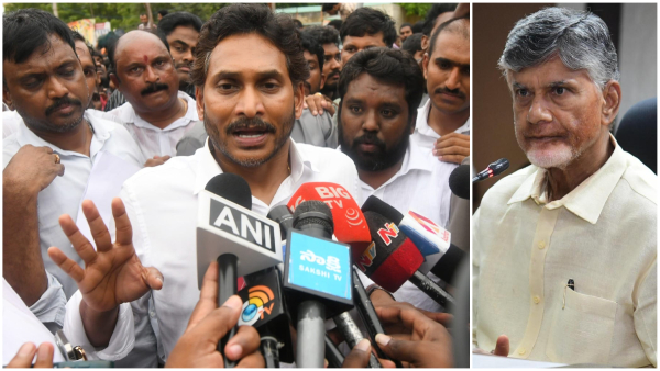 YS Jagan Demands Chandra babu Apology and hike exgratia for Flood Victims