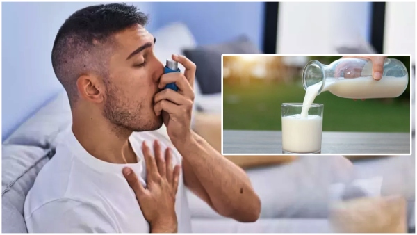 Do you know what happens when people with asthma drink milk