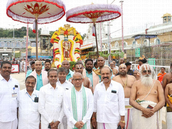Bagh Savari festival observed at the Hill shrine of Tirumala Bagh Savari festival observed at the Hill shrine of Tirumala