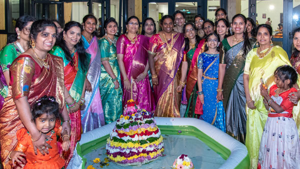 Bathukamma celebrations were celebrated in Ireland