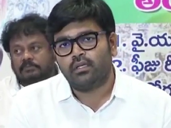 Activists pasted posters in Kuppam saying that YCP MLC Bharat is missing