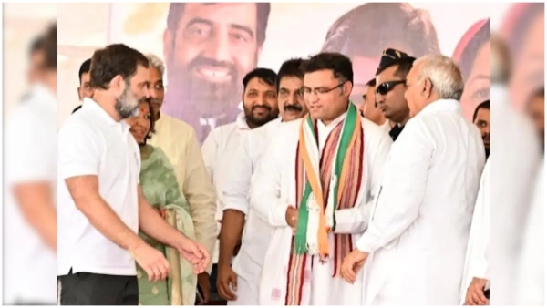 former bjp mp campaigned for the party hour before joining congress in haryana