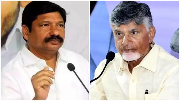 Former YCP minister Jogi Ramesh who appeared before Mangalagiri police