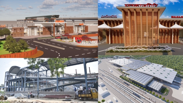 In Telangana Rs 1830 crore development of 38 railway stations Charlapally as satellite terminal