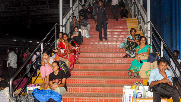 Railways cancelled several express and passenger trains due to Dana Cyclone