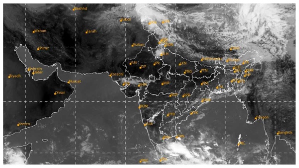 Cyclonic circulation is brewing over the southwest Bay of Bengal