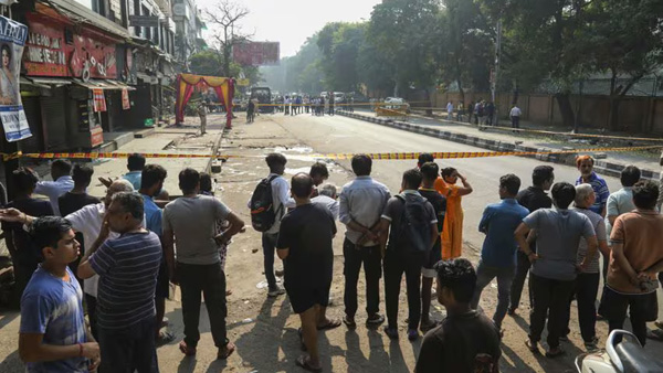 An explosion occurred near a CRPF school in Delhi