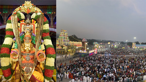 Srivari Brahmotsavalu TTD made arrangement for the Devotees at Tirumala for Garuda Seva on Oct 8