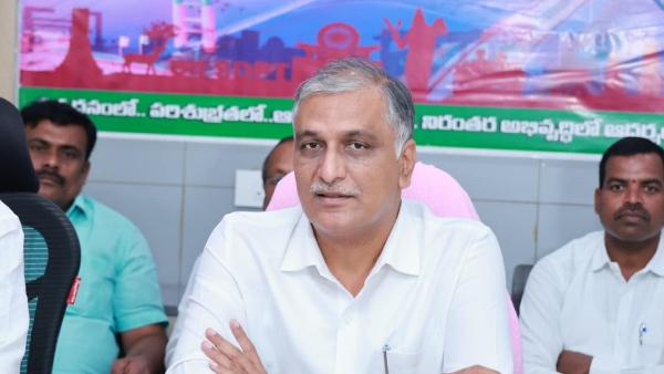 Harish Rao seriously reacts over Revanth challenge for BSR on Musi