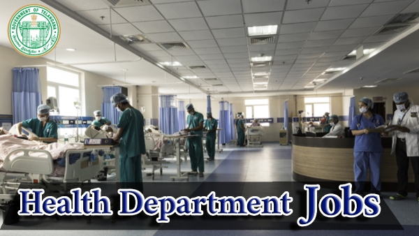 Notification released for filling 371 posts in health department in Telangana