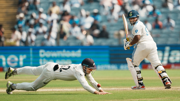 IND vs NZ India loses 7 wickets on day 2 lunch in 2nd test match against New Zealand