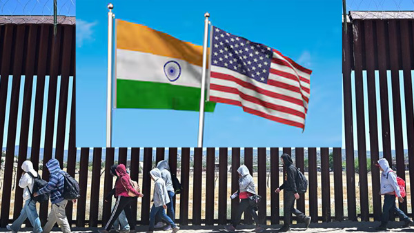 US Homeland Security sending back Indians Living in america by special flights