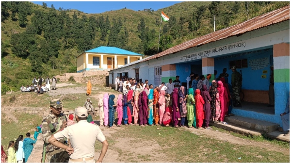 More than 65 percent polling has been recorded in the third phase of election polling in Jammu and Kashmir