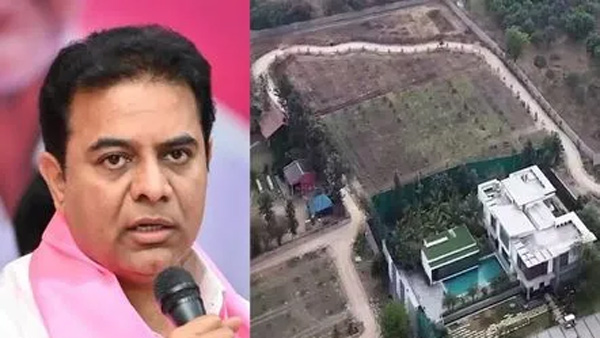BRS is in trouble with KTR s brother-in-law Raj Pakala s Janwada farm house case