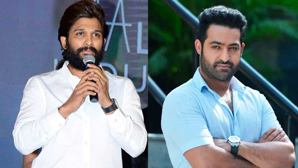 Allu Arjun check for mega family with junior NTR