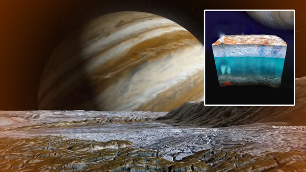 Jupiter s moon Europa has conditions suitable for life