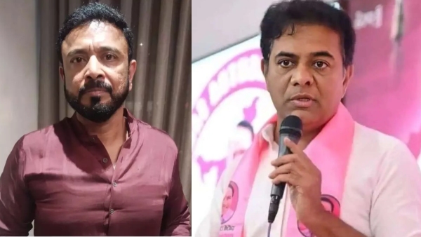 There is tension at the home of KTR KTRs brother-in-law Raj Pakala in Rayadurgam
