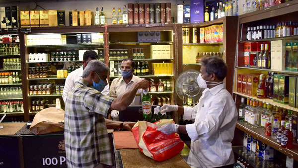 Allegations are coming that followers of Andhra Pradesh ruling party MLAs are threatening liquor traders Allegations are coming that followers of Andhra Pradesh ruling party MLAs are threatening liquor traders
