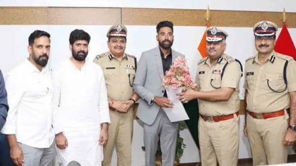 Mohammad Siraj who took charge as DSP