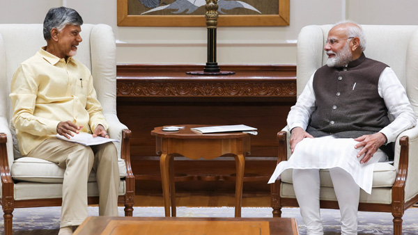 Tirupati Laddu Controversy What Chandrababu Discussed with Modi
