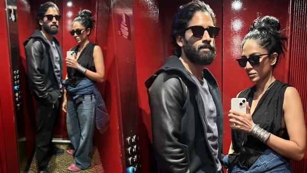 Naga Chaitanya was seen with his future wife for the first time after the engagement