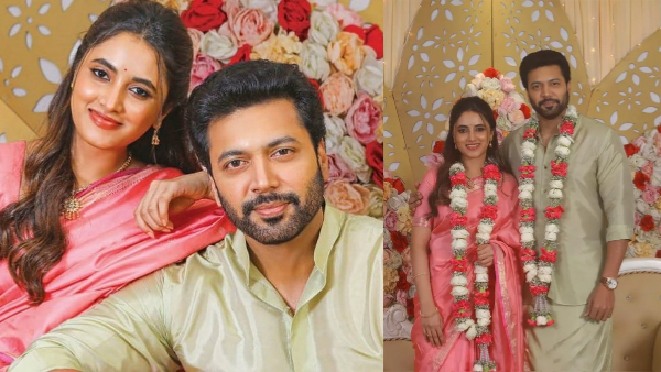 Jayam Ravi and Priyanka Mohan engagement is the heroine who have clarity