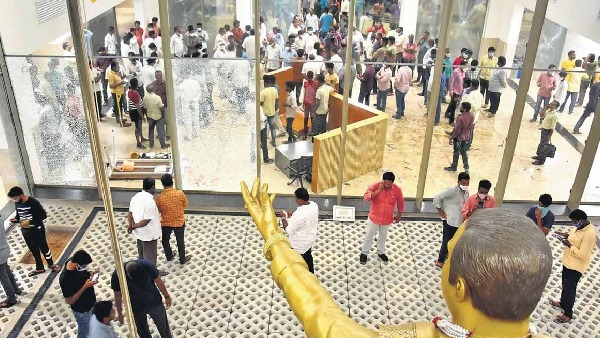 Bapatla YCP former MP Nandigam Suresh has been arrested again by the police officials