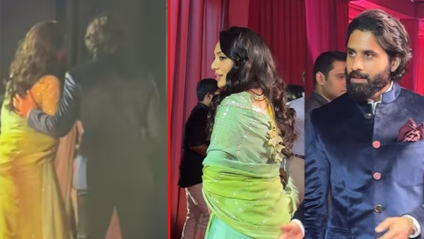 Naga Chaitanya - Sobhita Dhulipala couple was a special attraction at anr event
