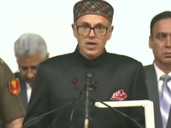 Omar Abdullah takes oath as the Chief Minister of Jammu Kashmir