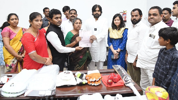 Pawan Kalyan donates rs 60 Lakhs own funds for play ground in Railway Kodur Pawan Kalyan donates rs 60 Lakhs own funds for play ground in Railway Kodur