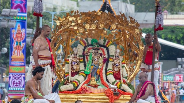 TTD is making special arrangements on Garudaseva day as part of Tirumala Brahmatsaval TTD is making special arrangements on Garudaseva day as part of Tirumala Brahmatsaval
